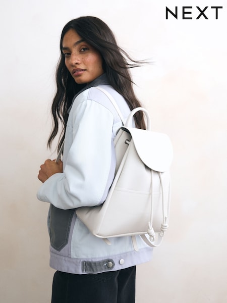 Luonnonvalkoinen - Clean Rucksack (AP2832) | €44