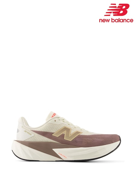 New Balance White Ground Womens Fuelcell Rebel V5 Trainers (AP2838) | €179