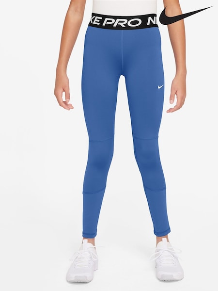 Blau - Nike Dri-FIT High Waisted Pro Leggings (AP2901) | 47 €