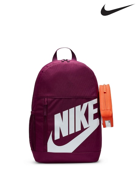 Nike Bordeaux Burgundy Elemental Printed Bag with Pencil Case (AP2912) | €42
