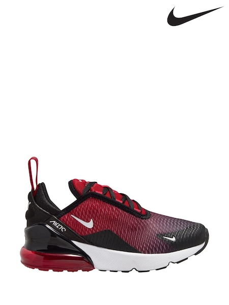 Nike Gym Red Black Junior Air Max 270 Trainers (AP2914) | €106