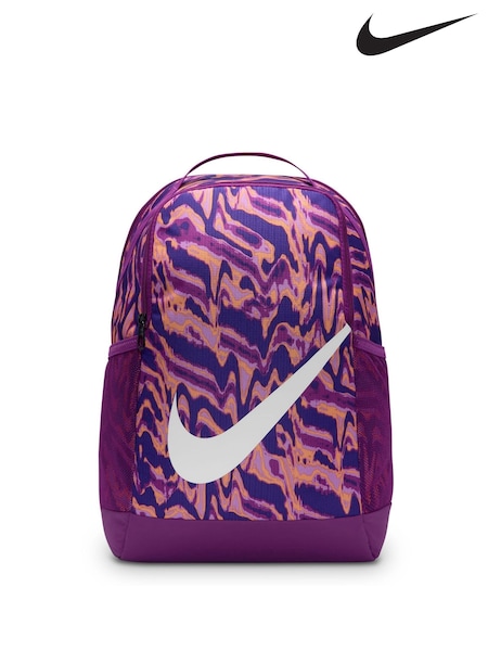 Nike Bold Berry All-Over Print Brasilia Backpack (AP2928) | €54