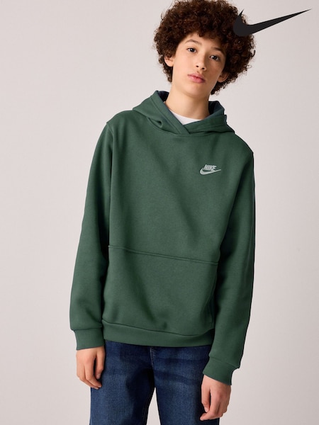 Nike Fir Green Club Fleece Pullover Hoodie (AP3204) | €50