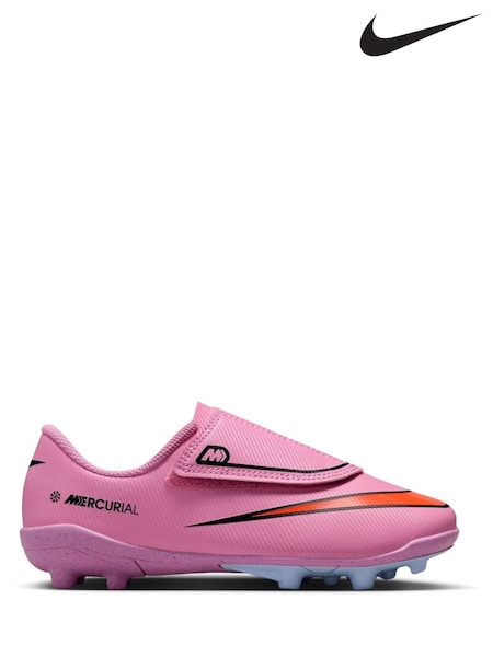 Nike Pink Mercurial Vapor 16 Club Multi Ground Low Football Boots (AP3250) | €51