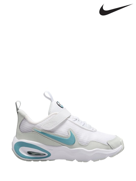 Nike Off White/Denim Turq Blue Junior Air Max Nova Trainers (AP3272) | €71