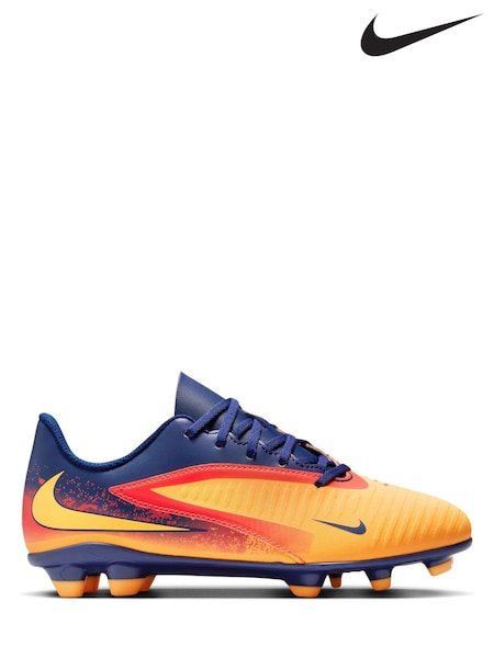 Nike Orange Phantom 360 Club Erling Haaland Multi Ground Football Boots (AP3273) | €63