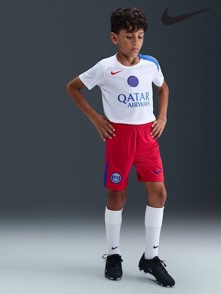 Nike Red PSG 2025/26 Stadium Third Football Shorts (AP3433) | €44