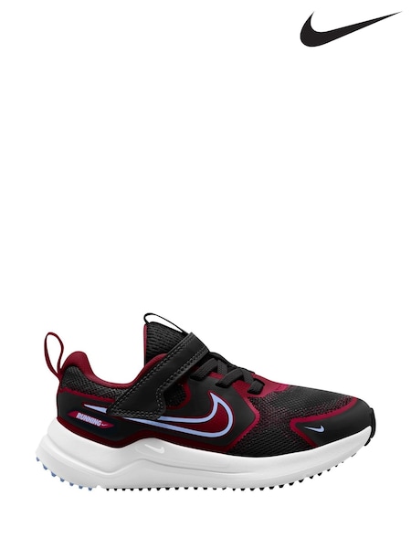 Nike Black/Team Red Junior Cosmic Running Trainers (AP3469) | €47