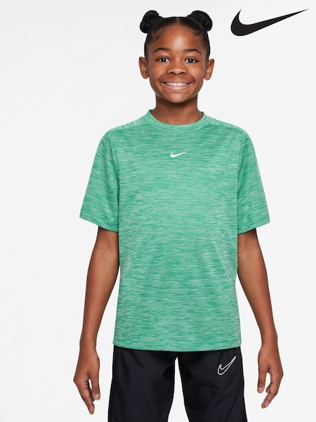 Nike Stadium Green Dri-FIT Short Sleeve T-Shirt (AP3612) | €25