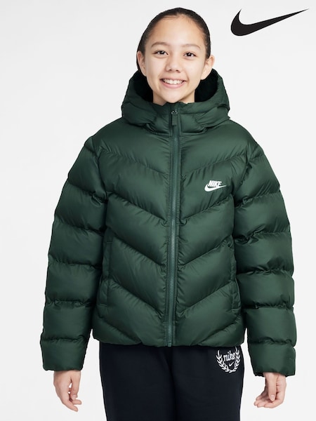 Fir Green - Jachetă căptuşită Nike (AP3624) | 521 LEI