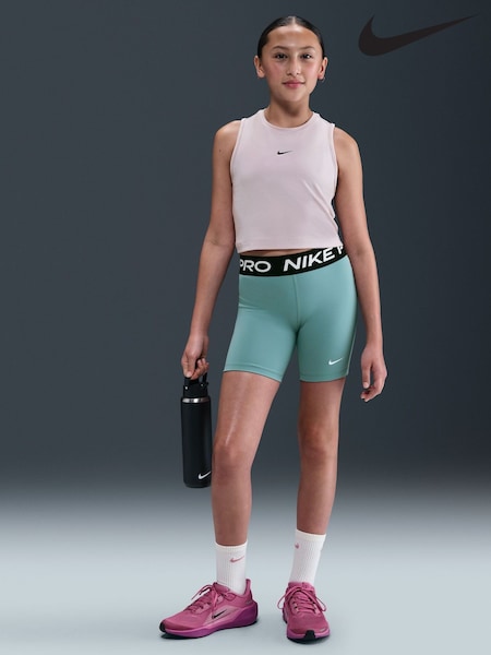 Nike Cannon Green Pro 5 Inch Shorts (AP3632) | €27