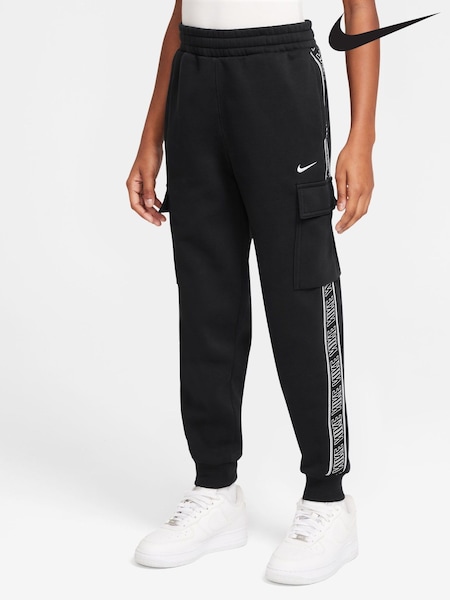 Nike Black Club+ Poly Taped Cargo Joggers (AP3643) | €58