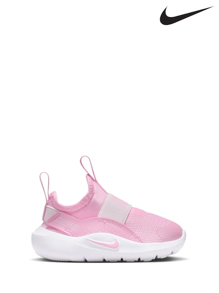 Nike Med Soft Pink Infant Flex Runner 4 Trainers (AP3716) | AZN 70