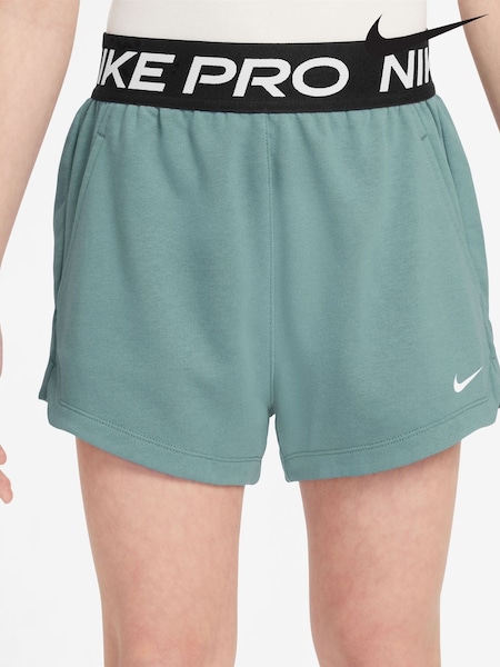 Nike Cannon Green Pro Dri-FIT Fleece Shorts (AP3806) | €40