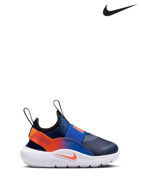 Nike Navy Total Orange Infant Flex Runner 4 Trainers (AP3834) | €37