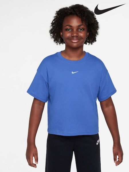 Kometblau - Nike Sportswear Boxy T-Shirt (AP3929) | 31 €