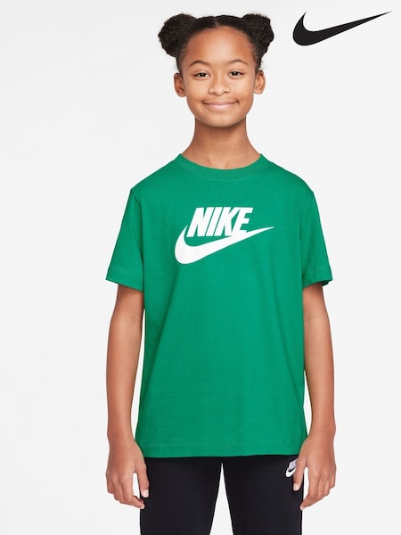 Nike Stadium Green HBR Logo T-Shirt (AP3941) | €25