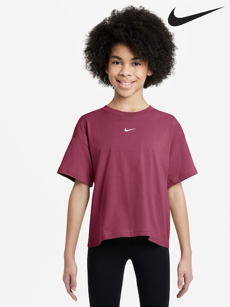 Rosa remolacha - Nike Sportswear Boxy T-Shirt (AP3946) | 28 €