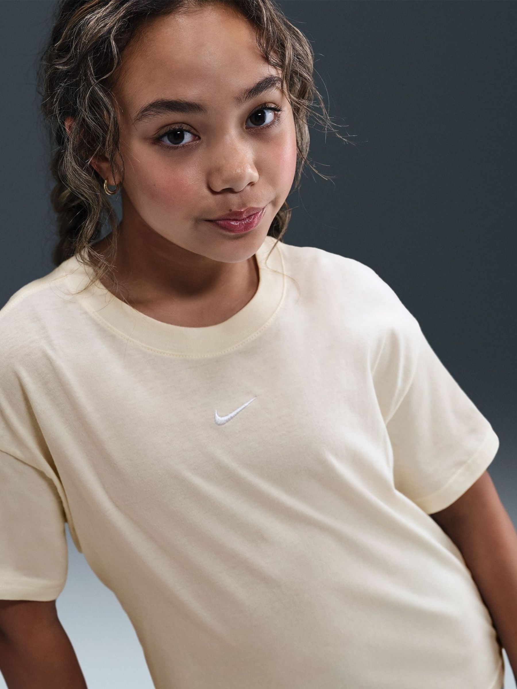nike cream shirt