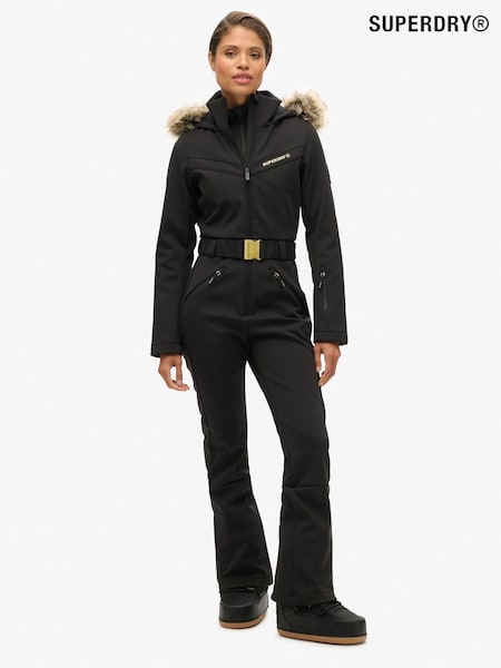 Superdry All In One Belted Faux Fur Hood Ski Suit (AP3965) | €433