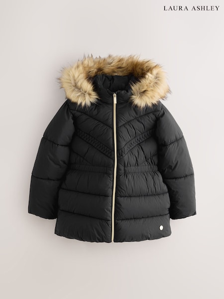 Laura Ashley Black Padded Jacket (AP4180) | €75 - €80