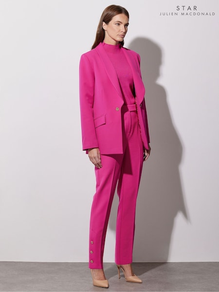 Star by Julien MacDonald Pink Button Detail Tailored Jacket (AP4238) | ₪427