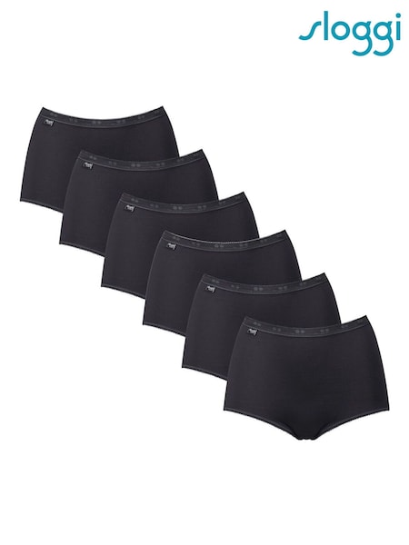 Sloggi Basic+ Maxi Nude Knickers 6 Pack (AP4409) | ₪251