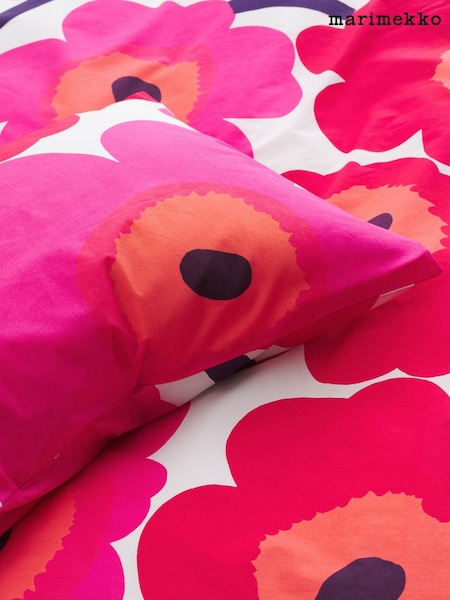 Marimekko White Red UNIKKO PC Duvet Cover (AP4456) | €148 - €214