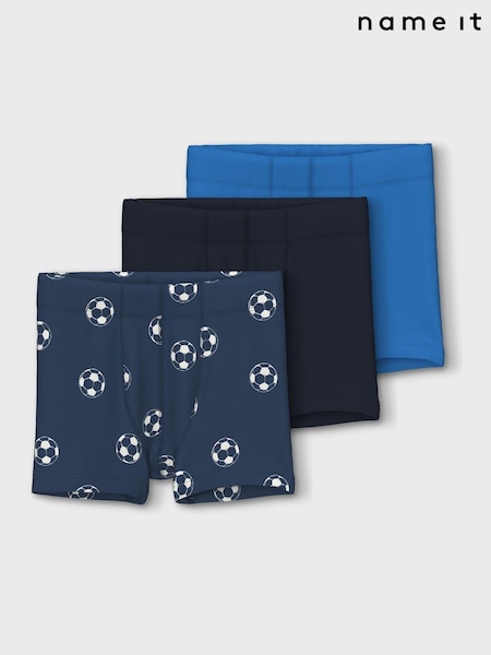 Name It Football Boxers 3 Pack (AP4459) | ‏70‏₪