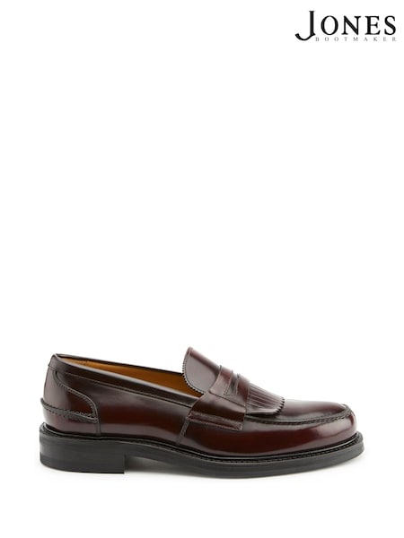 Jones Bootmaker Conrad Leather Black Loafers (AP4498) | 792 QAR