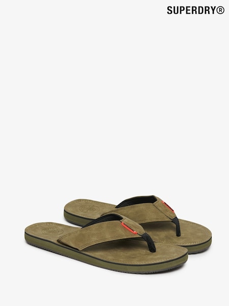 ירוק - Superdry Premium Sandals (AP4544) | ‏116‏₪