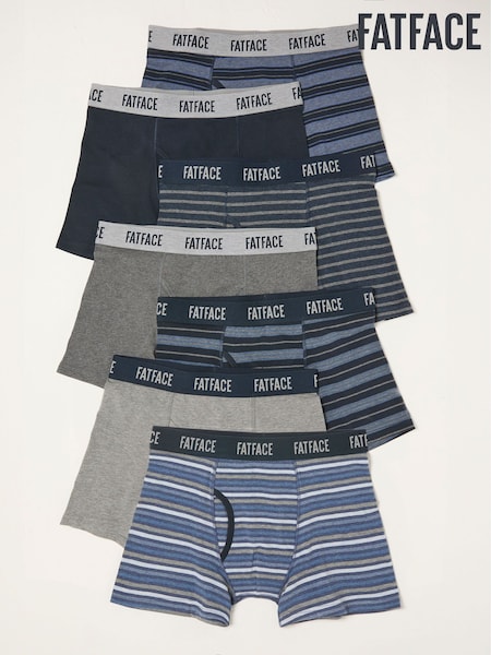 FatFace 7 PAIRS OF STRIPED BOXERS (AP4580) | ‏280 د.إ.‏