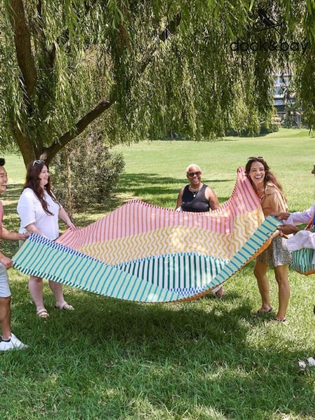 Dock & Bay Stripe Up Your Life Picnic Outdoor Waterproof Blanket (AP4706) | €92 - €107