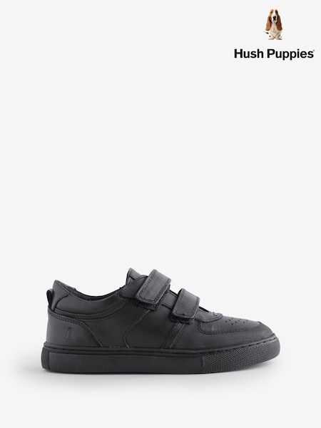 Hush Puppies Back To School Daxton Black Trainers (AP5232) | €63