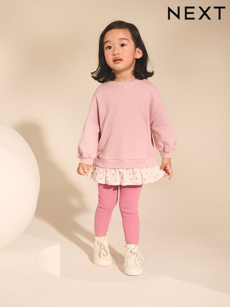 Pink Long Sleeve Top and Leggings Set (3mths-7yrs) (AP5635) | AZN 32 - AZN 42