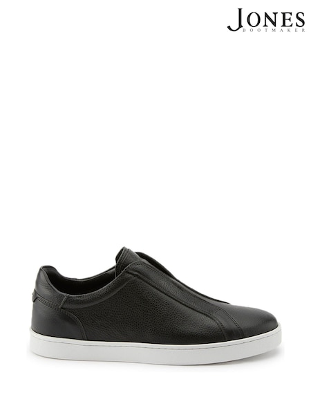 Jones Bootmaker Slade Suede Black Trainers (AP5697) | ₪498