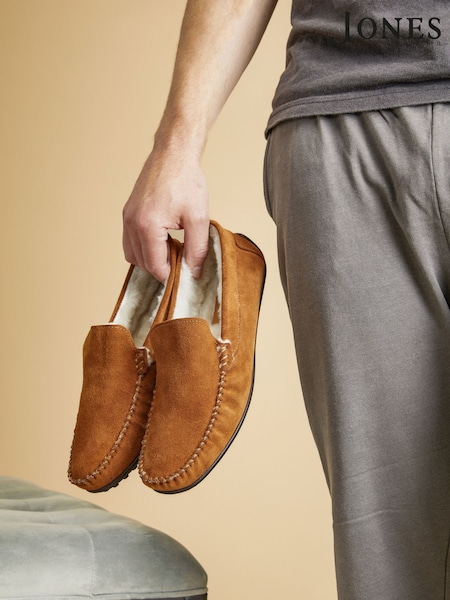 Jones Bootmaker Zain Suede Slippers (AP5700) | SGD 114