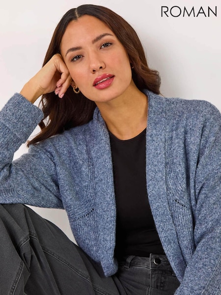 Roman Blue Pocket Knit Cardigan (AP5931) | 2,884 UAH