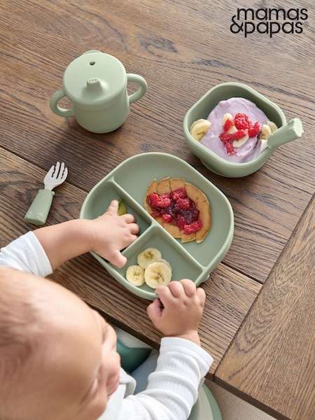 Mamas & Papas Kiwi 4 Piece Silicone Weaning Starter Kit (AP6088) | €39