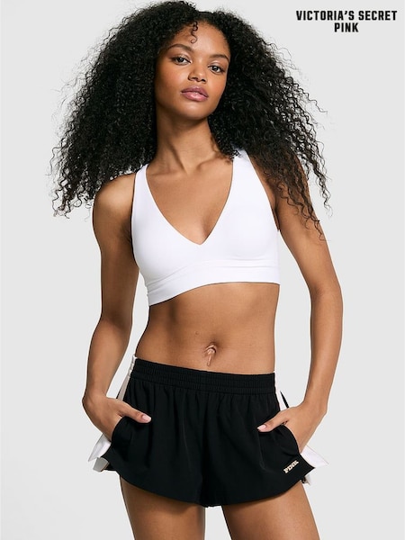 Victoria's Secret PINK Black Stretch Woven Run Shorts (AP6163) | €33