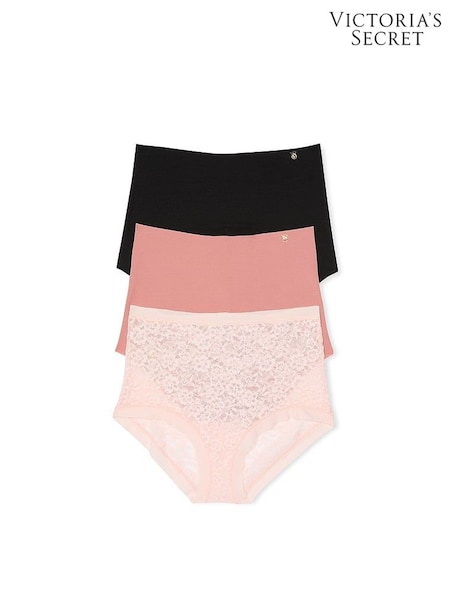 Victoria's Secret Pink/Black 3 Pack Knickers (AP6169) | €22.50