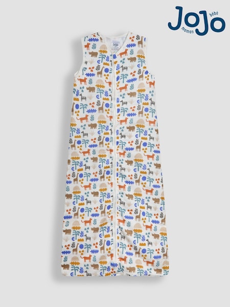 JoJo Maman Bébé Print 1 Tog Toddler Muslin Sleeping Bag (AP6237) | 148 QAR