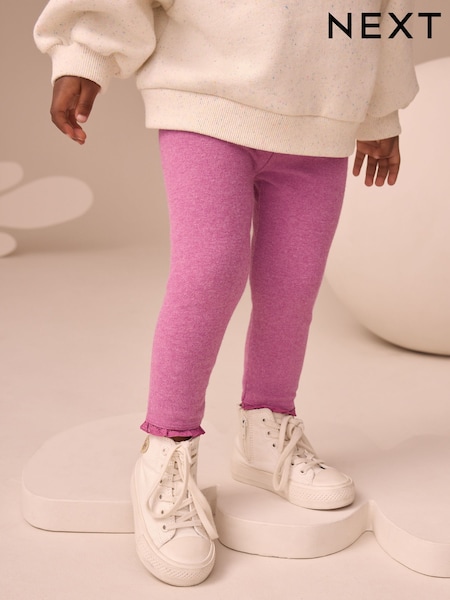 Bright Purple Plain Leggings (3mths-7yrs) (AP6247) | AED15 - AED25