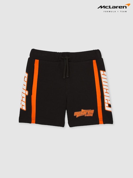 Negro/naranja - Reiss Ride Unisex Fit McLaren F1 Team Drawstring Shorts (AP6299) | 55 €