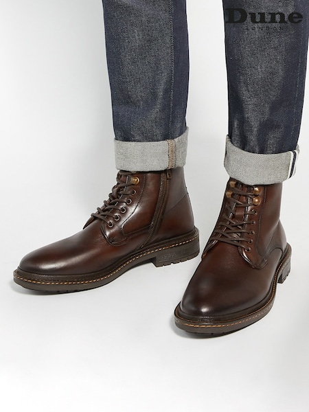 Dune London Calio Lace Up Boots (AP6461) | kr3 140