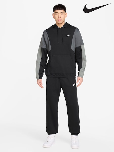 Nike Black Club Fleece Hded Tracksuit (AP6513) | €141