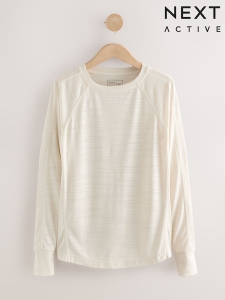 Cream Active Lightweight Long Sleeve Sports Top (AP6542) | €26