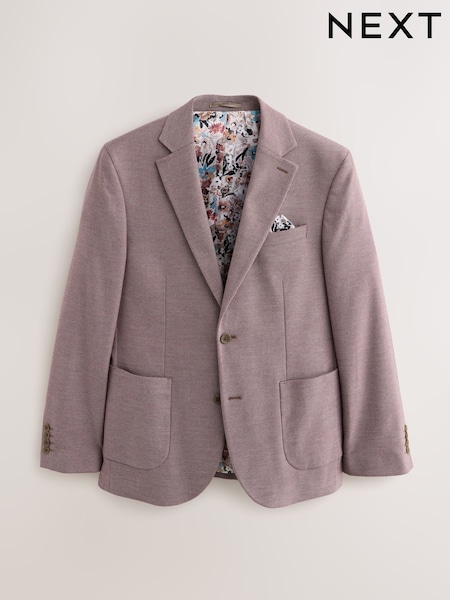 Pink Slim Fit Textured Smart Blazer (AP6758) | 2,933 UAH