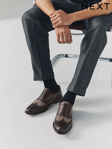 Brun - Chaussures Brogue Heritage (AP6889) | € 44