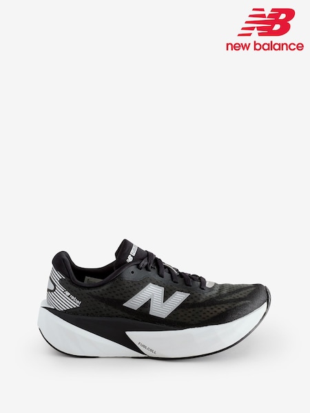 New Balance Black/White Womens Fuelcell Rebel v5 Trainers (AP6893) | €186